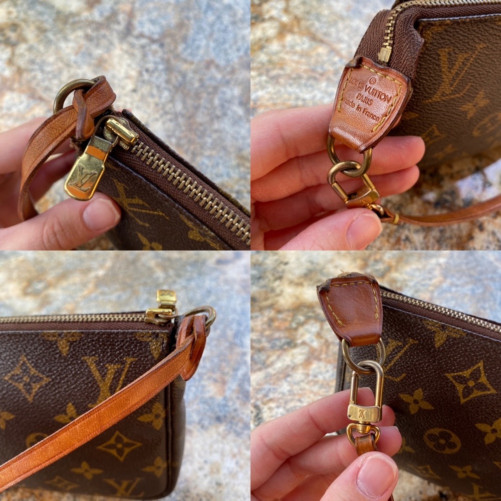 SOLD Louis Vuitton Monogram Pochette Accessoires SD1010 - Picture 8 of 14